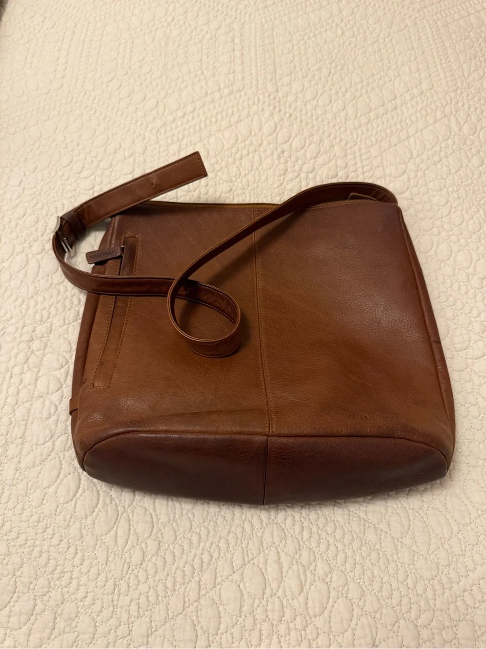 Wilsons Leather Brown Leather Hobo Shoulder Bag